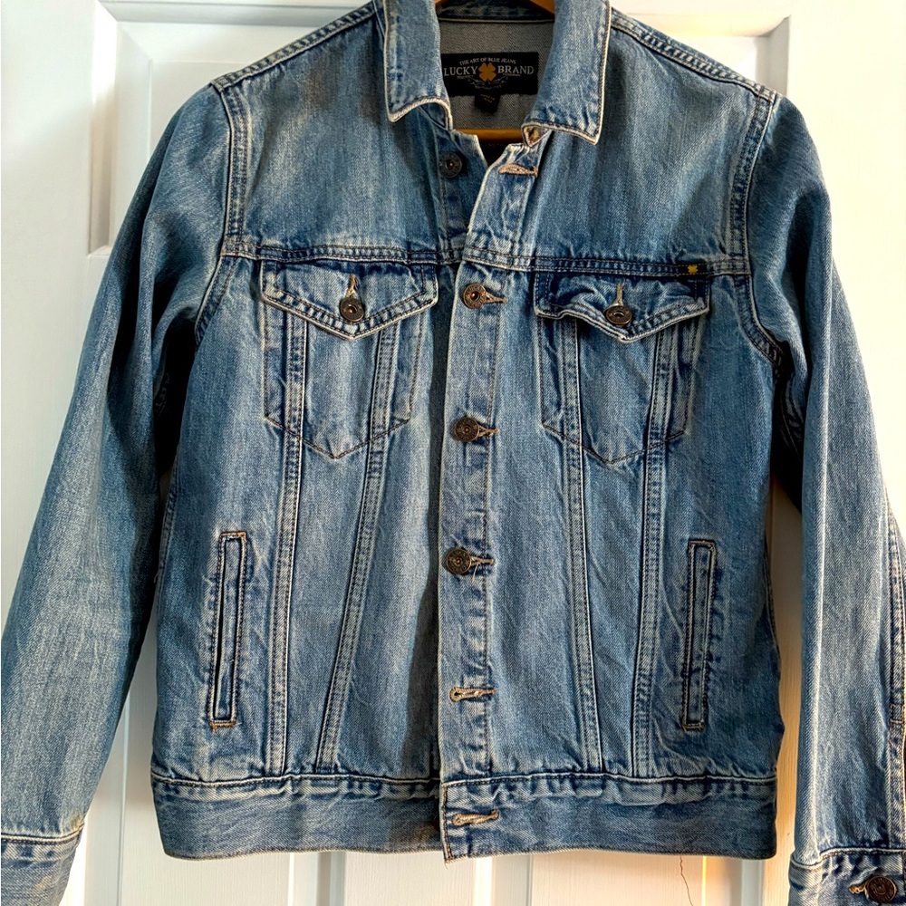 Lucky Brand Light Blue Denim Jacket